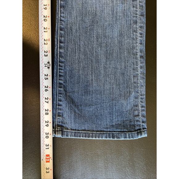 LUCKY BRAND Jeans Womens 10/30 Neopolitan Easy Rider Blue Denim Straight 30" Leg - Picture 13 of 14